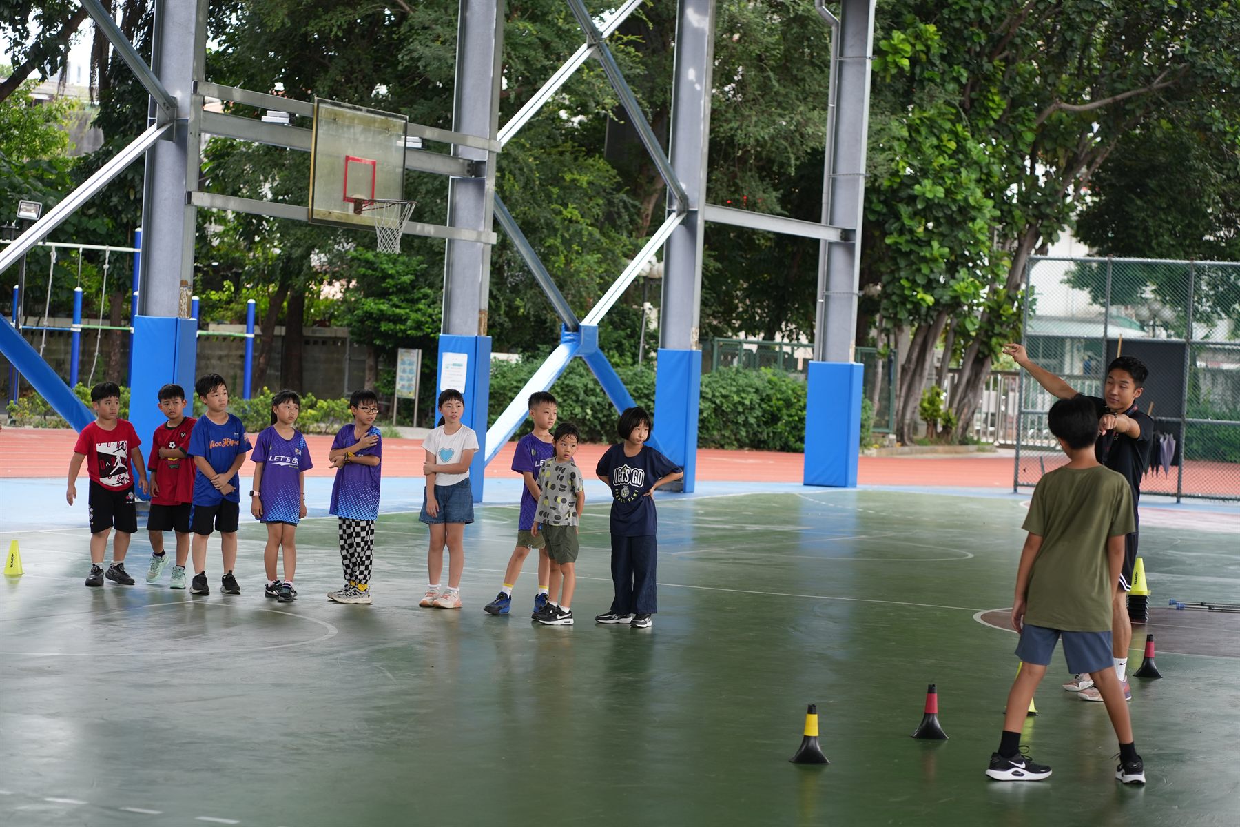 A Let’s Go Camp session in progress